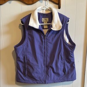 L.L. Bean Women's Purple Vest